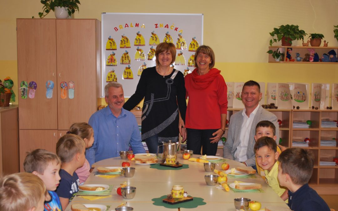 ZAJTRK Z ŽUPANOM IN RAVNATELJEM